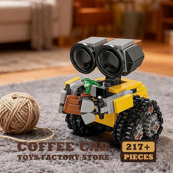 Sci-Fi-Film Roboter Wall-E MOC Bausteine Puppen Weltraum-Mecha MOC Bausteine Actionfigur Spielzeug Erwachsene