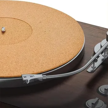 12 Zoll Plattenspieler-Plattenmatte, Vibrationsreduzierung, statisch beständiges Vinyl-Schallplattenpad