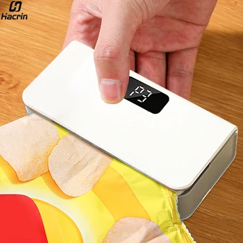Plastiktüten Versiegelung Mini Versiegelung Maschine Tragbare Handheld Mini Wärme Tasche Versiegelung USB