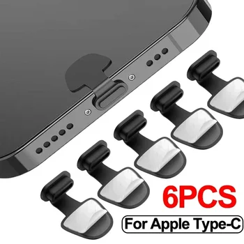 Lade Port Anti-Staub Schmutz Stecker für IPhone Samsung USB Typ-C Port Schutz Silikon staubstöpsel Abdeckung