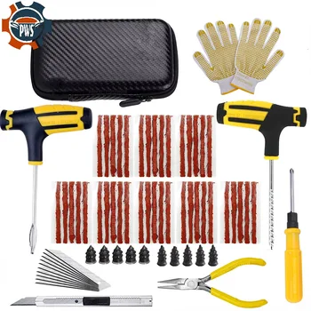 Auto Reifen Reparatur Tool Kit Studding Werkzeug Auto Fahrrad Punktion Stecker Garage Spitzzange Vakuum Film