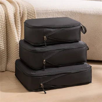 Reise Kompressible Verpackung Multifunktions Reise Lagerung Tasche Wasserdichte Koffer Nylon (3 Stück)