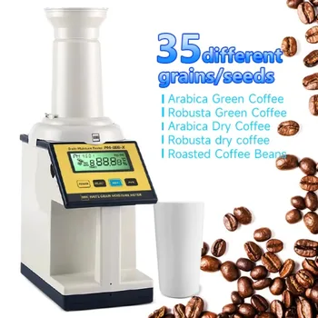 Digitale Getreide-Feuchtigkeitstester, 35 Arten, tragbare Getreide-Feuchtigkeitsmesser und Kaffeebohnen, Mais