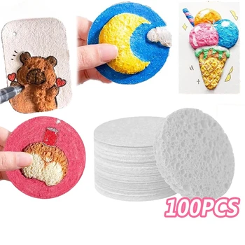 3D Magic Puffy Foam Texture Malpapier für Kinder DIY Zeichnung Kunst pädagogisches Handwerk Schwamm Leinwand