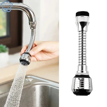 Küche Edelstahl Wasserhahn Sprinkler Wasserspargerät Verlängerung Rotierender Spritzwassergeschützter