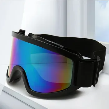 Schutzbrille Motorrad Helm Outdoor Sport Winddicht Staubdicht Brillen Ski Snowboard Brille Motocross Riot