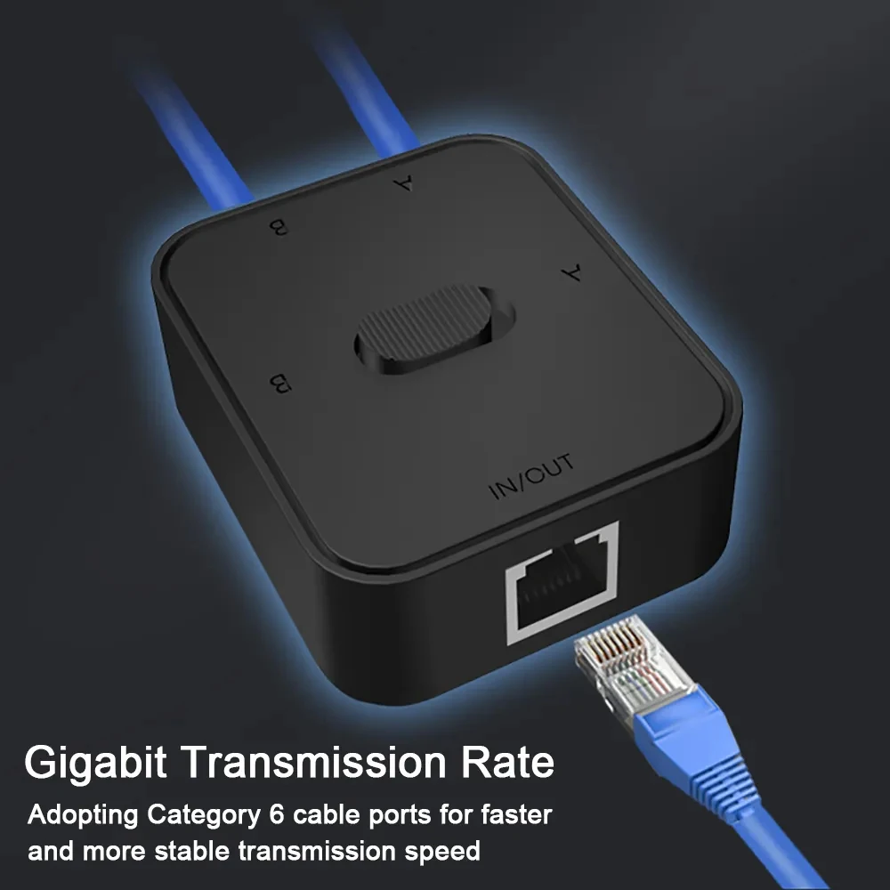2-Port Gigabit Netzwerk-Switch RJ45, 1000 Mbit/s, ohne – Bild 2