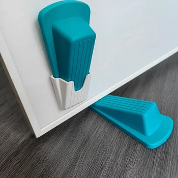 Sicherheit Silikon Tür Stop Stopper Block Keil Türstopper Tür Stopper Home Office Tür Hinten Retainer