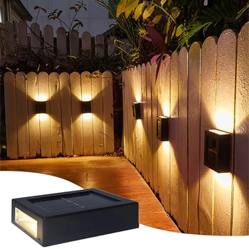 Solar LED Outdoor Licht Solar Beleuchtung Sensor Lampe Straßenlaternen Außen Garten Dekoration Girlande