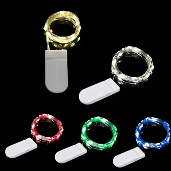 Led Kupferdraht Lichterkette Wasserdichte LED Lichterketten Batterie Betrieben DIY Hochzeit Party Weihnachten