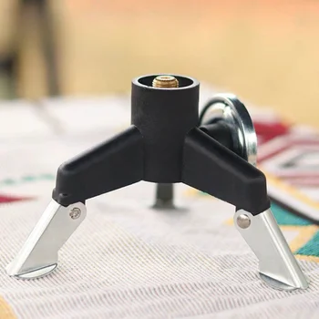 Camping Gasherd Adapter Stecker Tragbare Klapp Tank Stativ Edelstahl Outdoor Wandern Rucksackreisen Kochen