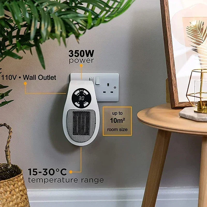 Tragbare Heizung, elektrische Heizung, praktische – Bild 5