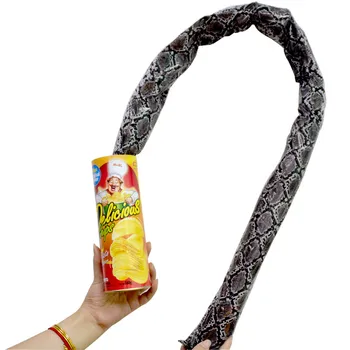 Die Kartoffelchip-Schlange, Bühne, Zaubertricks, Schlangenspielzeug, Aprilscherz, Halloween-Party, Witze