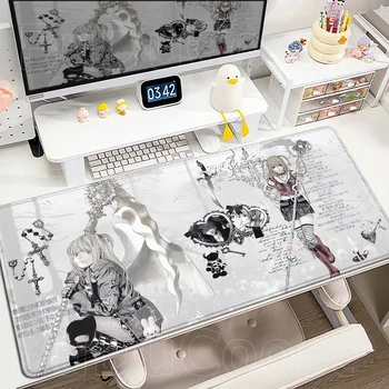 Misa Amane Light Yagami Schreibtisch Matte Death Note Anime Mousepad Computer Gamer Lock Edge Mauspad Gaming