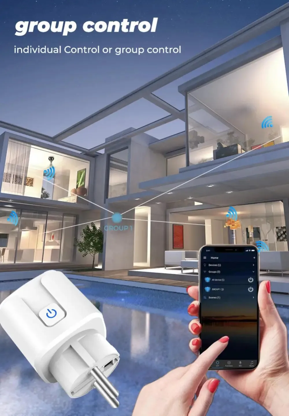 ZigBee-Steckdose 20 A mit Strommessung, Alexa/Google – Bild 6