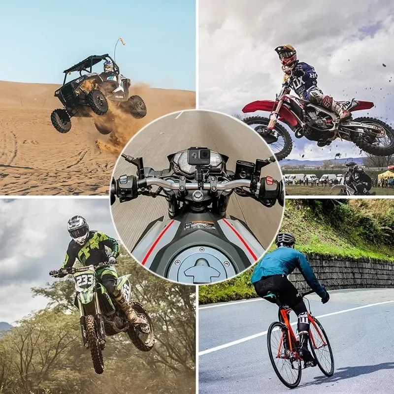 Fahrradlenkerhalterung aus Aluminiumlegierung für Gopro Hero – Bild 6