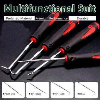 Auto Auto Fahrzeug Öl Dichtung Schraubendreher Set O-Ring Dichtung Puller Remover Pick Haken Werkzeuge