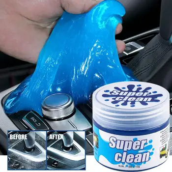 Auto-Reinigungs-Soft-Gel-Staubwedel zum Entfernen der Innenreinigung Magic Outlet Laptop Vent Air Dashboard