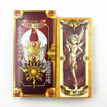 Anime Cosplay Card Captor Sakura KINOMOTO Clow Karten Tarot Prop Papier Poker Karte Lustig Für Familie Freund