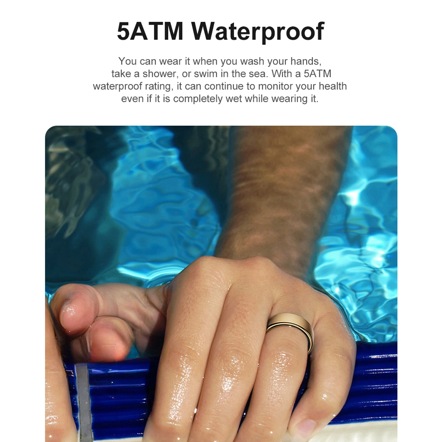 Uhoofit R10 Smart Ring mit Ladestation Männer Frauen – Bild 4