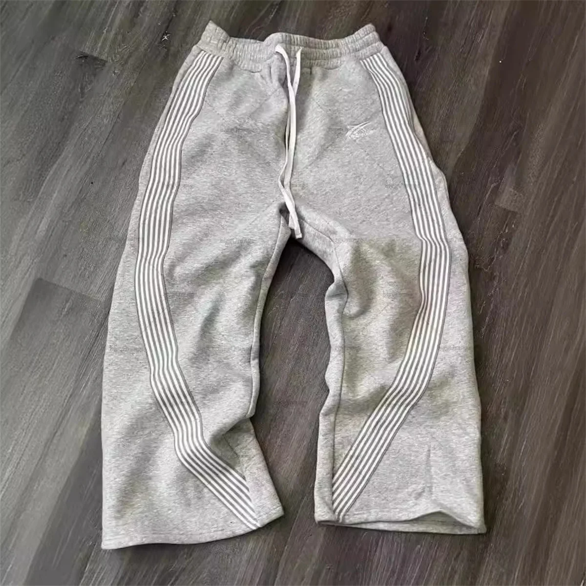 Y2k Graue Freizeithose Vintage Funktionelle Taktische Herren