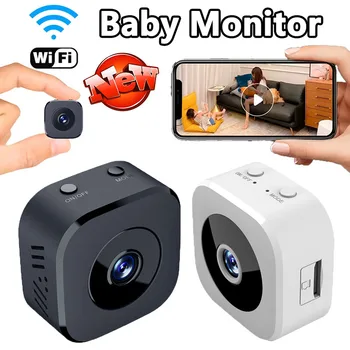 Baby Monitor Mini HD Kamera WiFi Drahtlose Überwachung Sicherheit Schutz Remote Monitor Camcorder Video