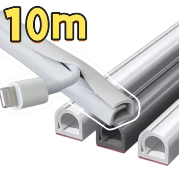 10/5/3/2/1m Kabelabdeckung, PVC-Kabelschutzstreifen, selbstklebend, verhindert Vertritte, für Wand