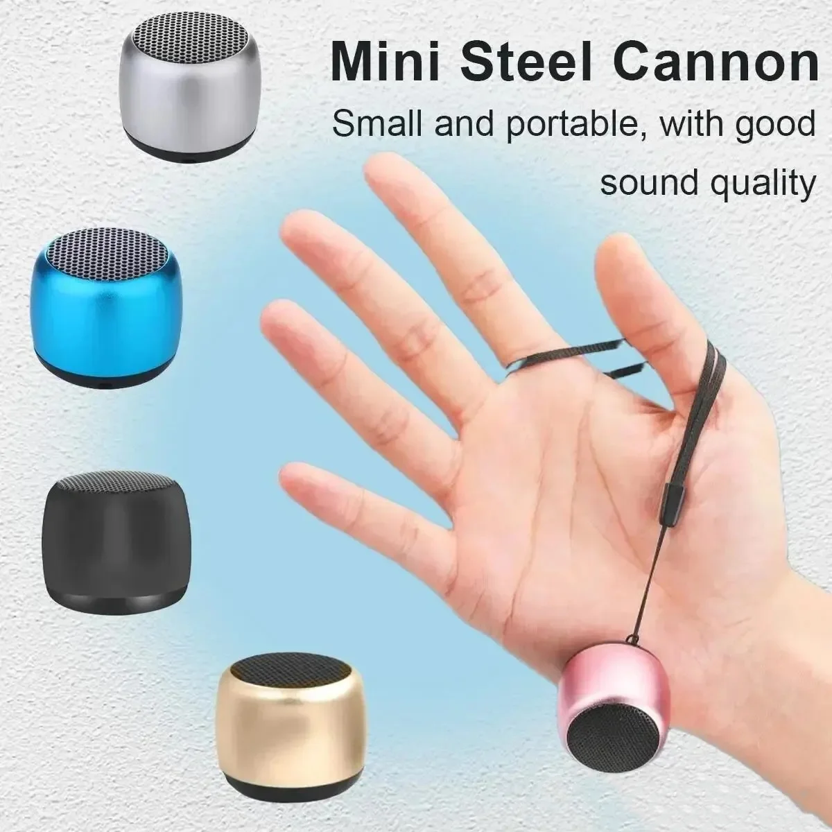 M1 Mini Bluetooth-kompatibel Kleine Lautsprecher Tragbare