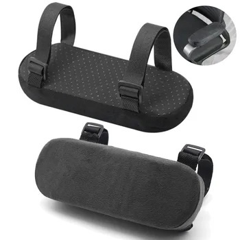 Extra dicke Stuhl-Armlehnenkissen, Ellbogenkissen, druckentlastend, für Bürostuhl-Armlehnen, Gaming-Stuhl