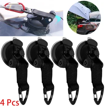 Autozelt Saugnäpfe Schnalle Seite runde/dreieckige Markisen anker Outdoor Camping Zelt Saugnäpfe (4 Stück)