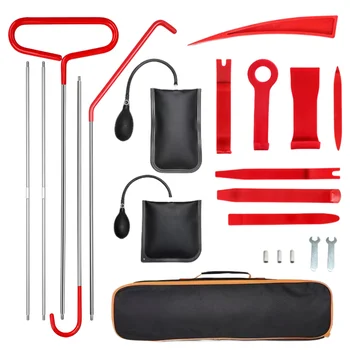 Auto Tür Tool Kit Aufblasbare Luftpumpe Auto Fenster Tür Öffnen Befestigung Greifer Werkzeuge Lange Reichweite