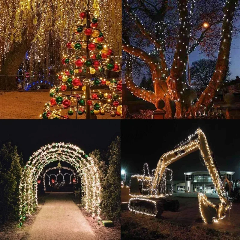 Outdoor Solar Lichterkette LED Weihnachtsdekoration – Bild 6