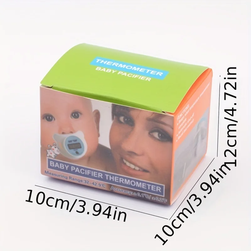 Elektronisches Schnullenthermometer für Babys, digitales – Bild 4