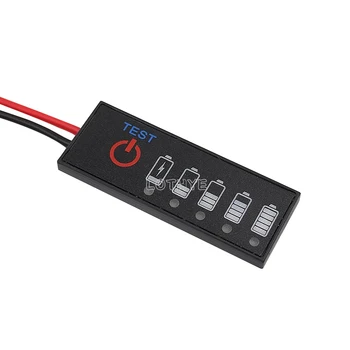 1S 2S 3S 4S 5S 6S 7S 3,7V-29,4V 18650 Li-Ion Lipo Lithium 12V Batterie Level Anzeige Tester Kapazität Tester