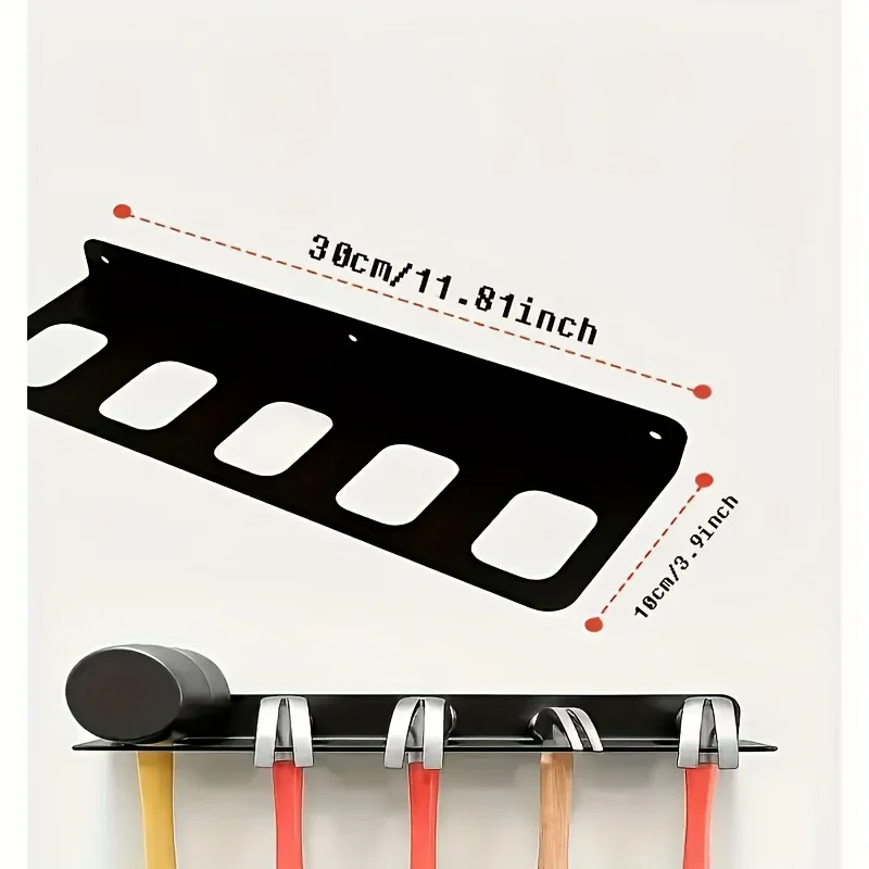 Robustes, an der Wand montiertes Hammerregal, robuster – Bild 4