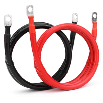 Batterie-Verbindungskabel 8 6 4AWG mit M8 SC-Anschluss RV Reinkupferkern