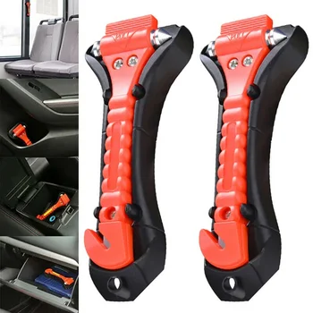 Überleben Sicherheit Hammer Camping Fahren Auto Sitz Gürtel Cutter Notfall Flucht Hammer zu Brechen Fenster