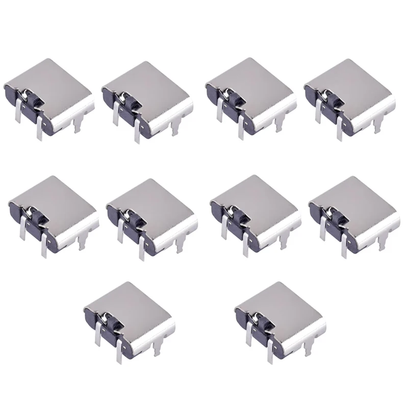USB-C Einbaubuchse 2-polig für Ladeport, 10er-Set – Bild 3