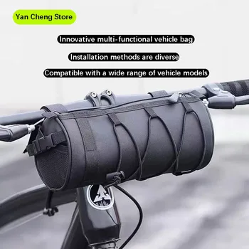 Multifunktionale Tragbare Fahrradtasche Vorderrahmen Fahrrad-Aufbewahrungstasche Rennrad-Organizer