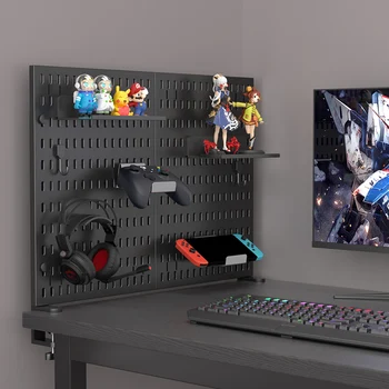 Pegboard-Kombinations-Desktop-Aufbewahrungsset, vertikale und Clip-Typ-Pegboard-Anzeigetafeln, geeignet