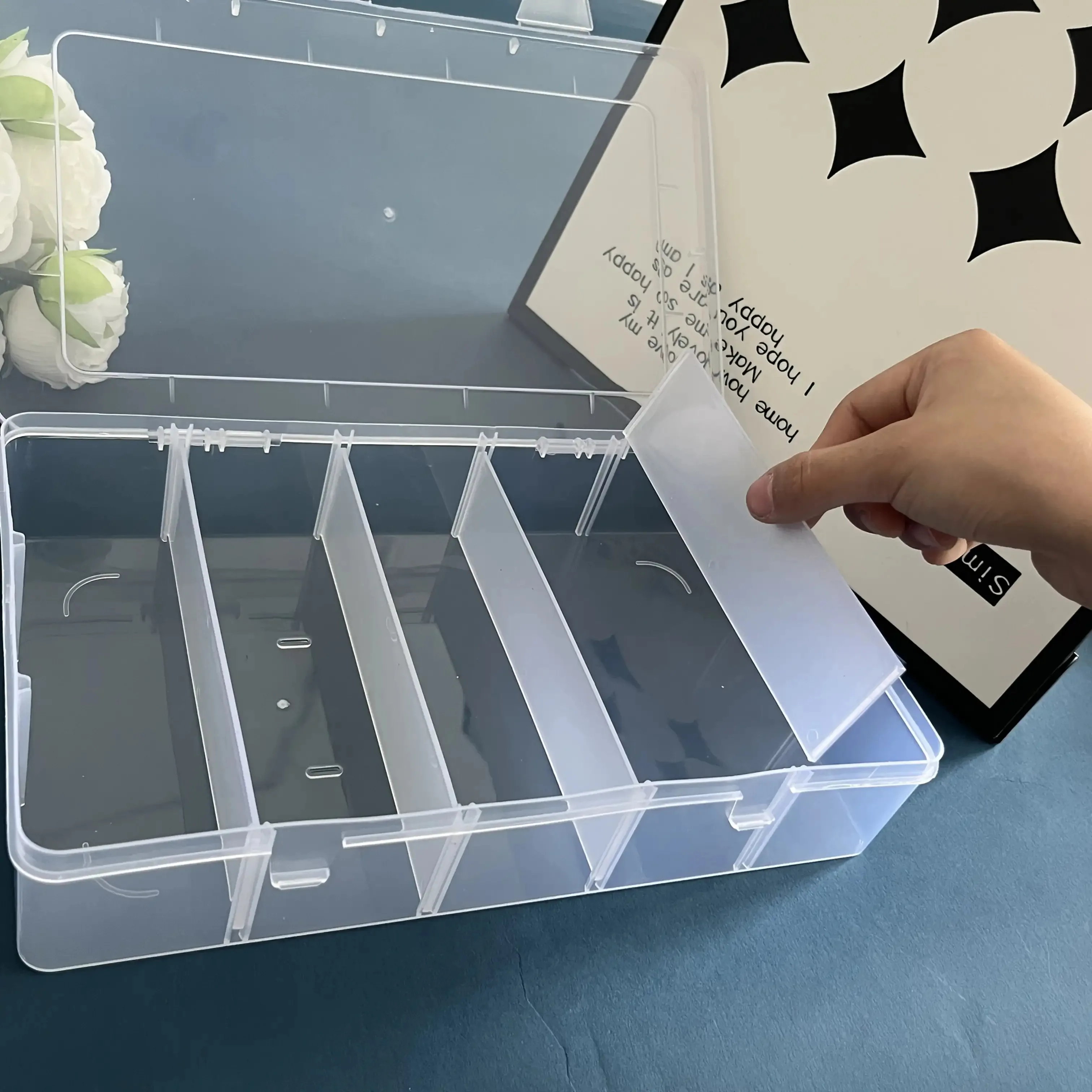 Werkzeug-Aufbewahrungsbox, 5-Fach Transparente – Bild 2