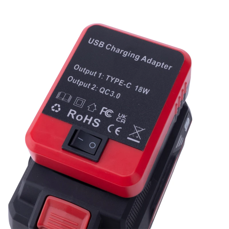 Akku-Adapter Powerbank für Lidl Parkside X20V Li-Ionen-Akku – Bild 4