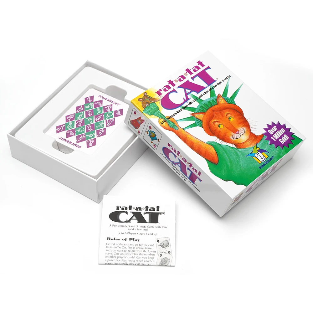 Rat a Tat Cat – lustiges Zahlen-Kartenspiel mit Katzen (und – Bild 6