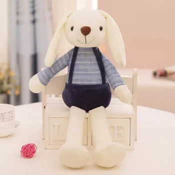 40 cm großes beruhigendes Kaninchen-Plüschtier, niedliche Puppe, schlafbegleitende Puppe