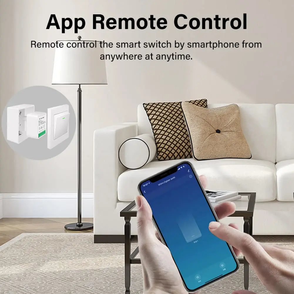 16A Tuya WiFi Smart Switch 2-Wege-Steuerung mit – Bild 2