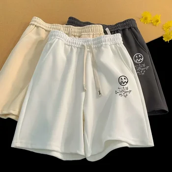 M-8XL Übergroße Shorts für Herren, dünne, lässige Shorts mit weitem Bein, vielseitiger Trend, lockere