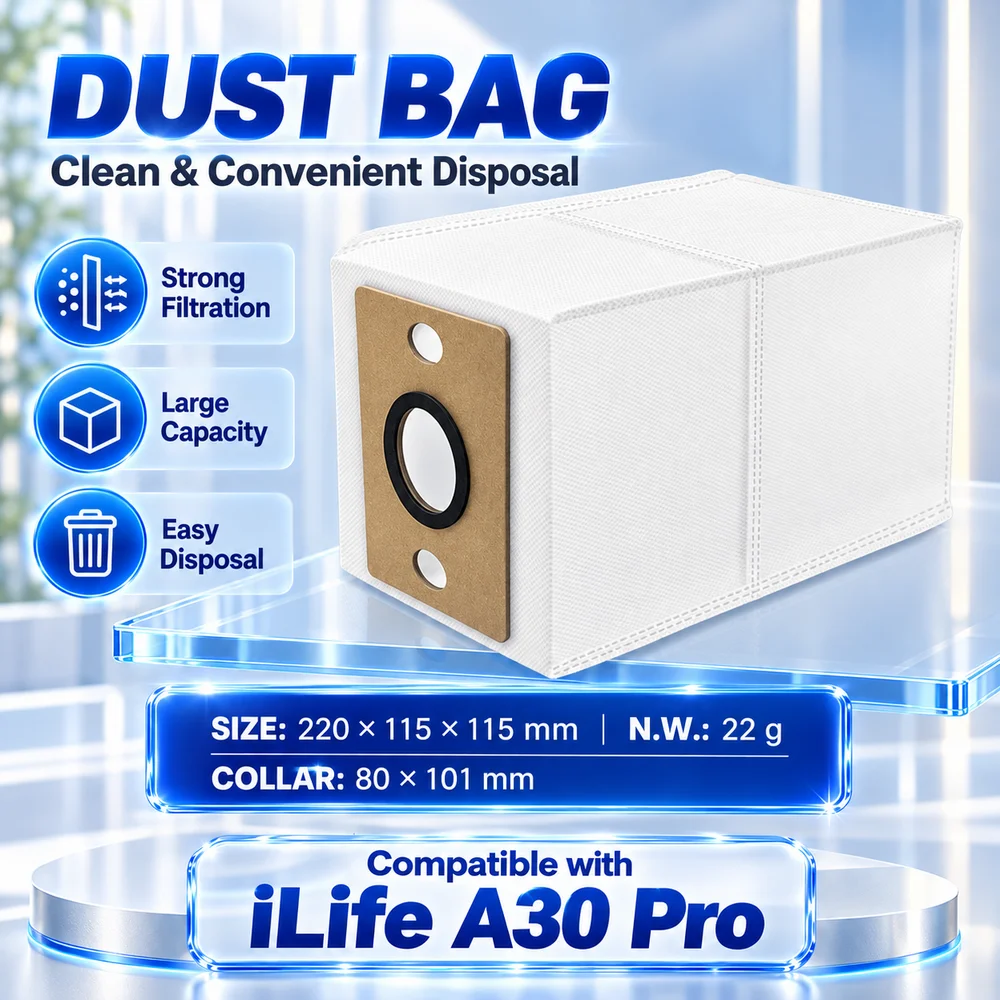 Kompatibel für ILife A30 Pro Staubsaugerteile Hauptbürste – Bild 4
