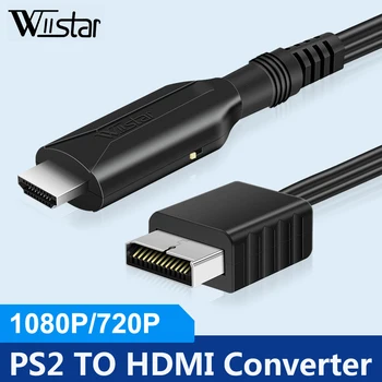 PS2-zu-HDMI-Konverter-Adapter, PS2-zu-HDMI-Kabel, PS2-zu-HDMI-Unterstützung 1080P, Verbindung eines