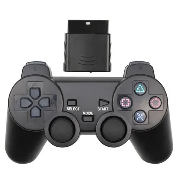 Wireless Gamepad für Sony PS2 Controller für Playstation 2 Konsole Joystick Doppel Vibration Schock Joypad USB