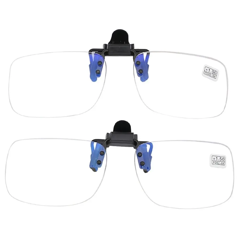 Flip Up Down Randlose Lupenlinse mit Clip +1,0 ~ +4,0 – Bild 5